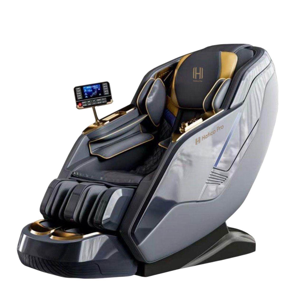 Массажное кресло Hatico Pro Spirit SL 4D - Серый космос